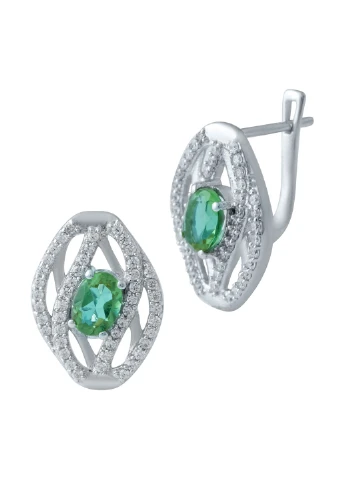 Сережки Silver Flame (152533063)