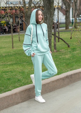 Худі oversize "SNAKE" м'ятна InRed (248407712)