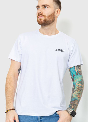 Белая футболка Ager