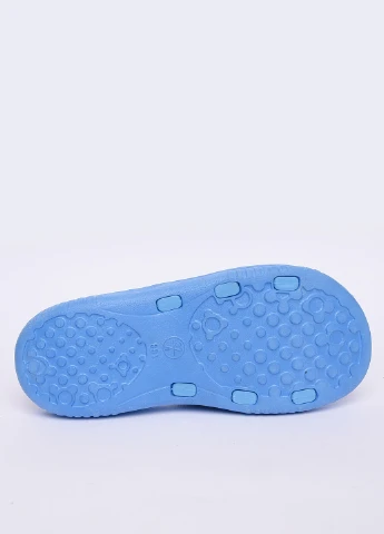 Голубые шлепки женские голубые Let's Shop