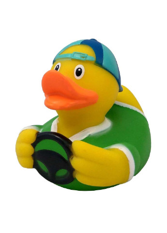 Игрушка для купания Утка Автомобилист, 8,5x8,5x7,5 см Funny Ducks (250618757)