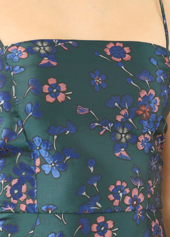 Бірюзова кежуал сукня Pimkie з квітковим принтом