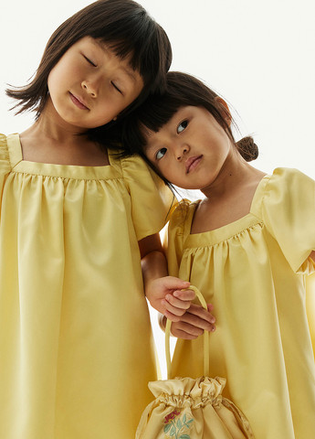 Жёлтое платье H&M (341677198)