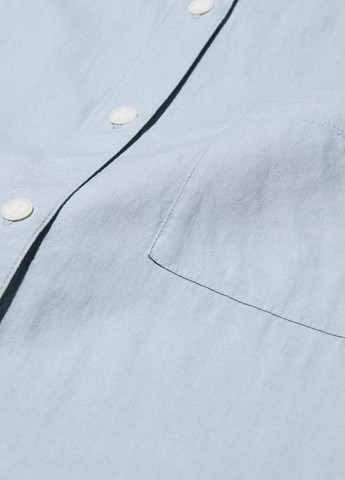 Синя всесезон піжама (сорочка, шорти) сорочка + шорти Uniqlo