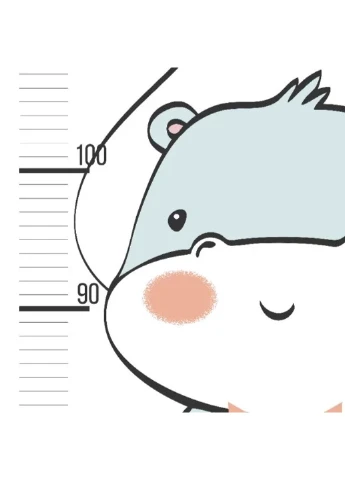 Ростомір іменний Hippo boy 1068 HeyBaby (254342033)