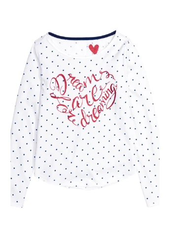Комбінована всесезон піжама (лонгслів, брюки) H&M