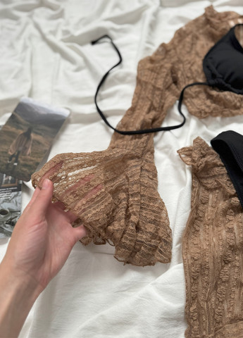 Комбінований літній купальник (накидка, спідниця, ліф, трусики) роздільний NOVA VEGA