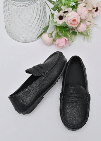 Черные туфли без каблука SHEIN