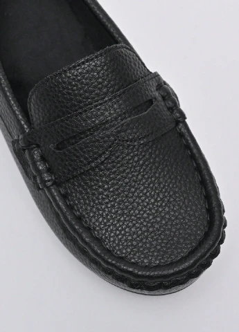 Черные туфли без каблука SHEIN
