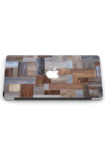 Чехол пластиковый для Apple MacBook 12 A1534 / A1931 Деревянные панели (3365-2702) MobiPrint (219124415)
