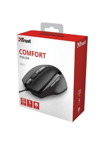 Мышка Voca USB Black (23650) Trust (253547133)