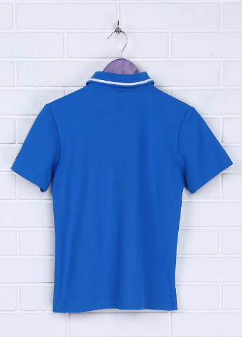 Синяя детская футболка-поло для мальчика Reima
