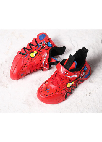 Красные демисезонные кроссовки для мальчика DobraMAMA