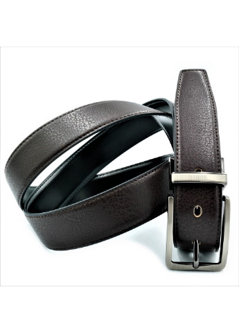 Двухсторонний кожаный ремень мужской 110-125х3,5 см Weatro (211366593)