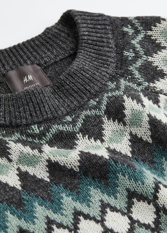 Комбінований зимовий джемпер джемпер H&M