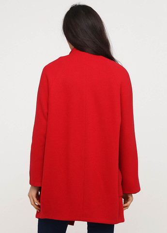 Красное демисезонное Пальто оверсайз Only