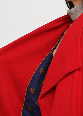 Красное демисезонное Пальто оверсайз Only