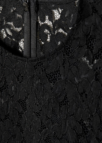 Чорна кежуал сукня H&M однотонна