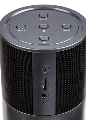 Колонка портативная RB-M46 15Вт USB, AUX, FM, Bluetooth черная (ЦУ-00030850) XPRO (254257046)