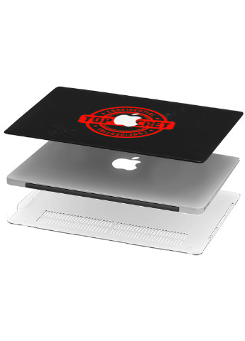 Чехол пластиковый для Apple MacBook Pro 15 A1707 / A1990 Confidential Top Secret (9649-2730) MobiPrint (219124671)