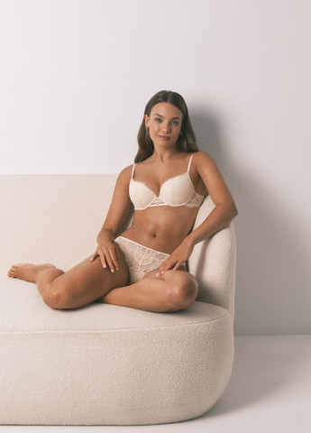 Молочный корбей бюстгальтер Women'secret с косточками полиамид