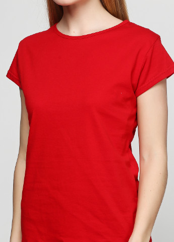 Червона всесезон футболка з коротким рукавом Shik