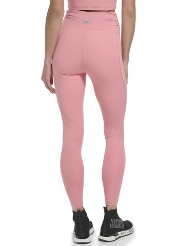 Світло-рожевий демісезонний комплект (топ, легінси) DKNY