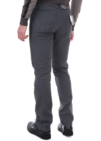 Темно-серые кэжуал демисезонные прямые брюки Christian Berg