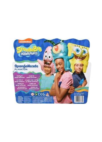 Фигурка SpongeHeads головной убор SpongeHeads SpongeBob Plankton Nickelodeon (252229713)