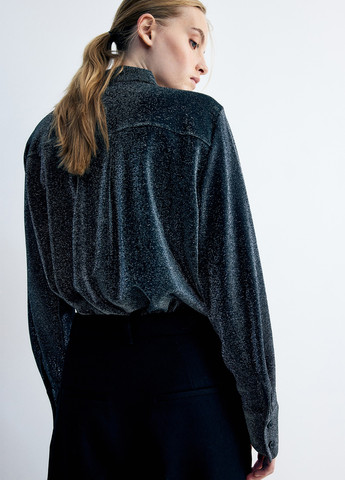 Чёрная блуза H&M