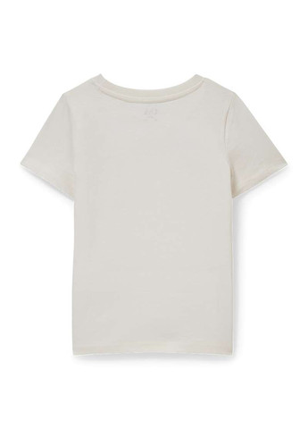 Молочна літня футболка C&A