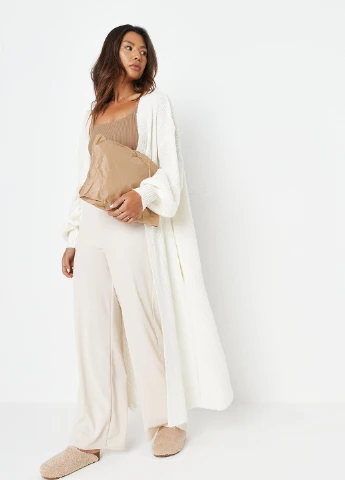 Белый демисезонный кардиган Missguided