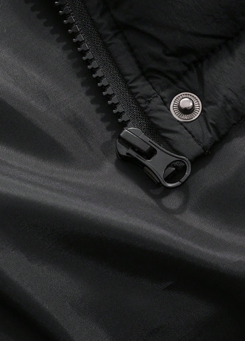 Черная зимняя куртка SHEIN