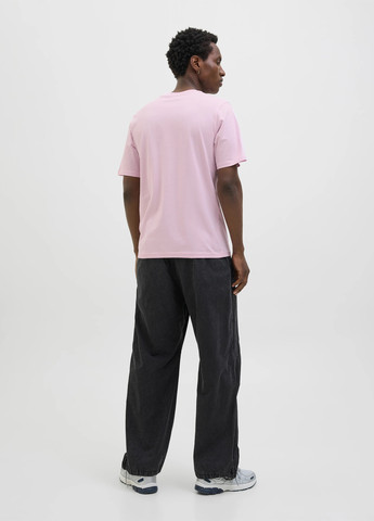 Светло-розовая футболка Jack & Jones