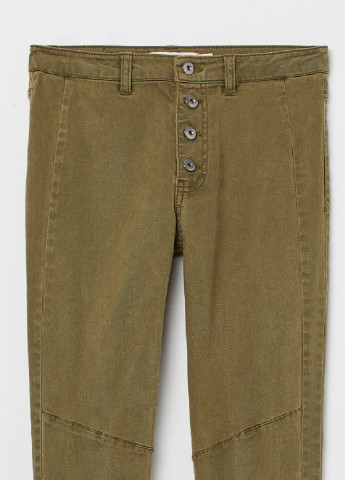 Твиловые брюки стретч H&M (251931018)