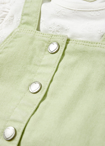 Комбинированный летний комплект (комбинезон, футболка) C&A