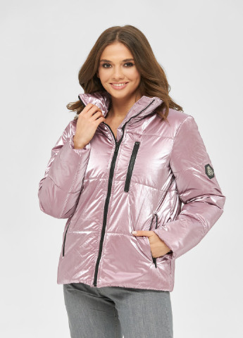 Светло-розовая демисезонная куртка MN