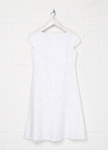 Белое кэжуал платье миди Paper Moon