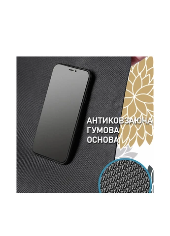 Набор 2 коврика для ванной и кухни Суперпоглощающие 50х80 см + 50х120 Серые/Бежевые Цветы Aquarius Діатомітовий (317399628)