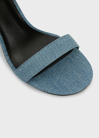 Темно-голубые босоножки PRPY