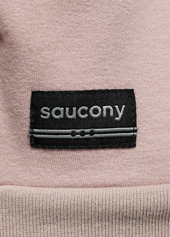Пудровый свитшот Saucony однотонный нашивки (316111101)