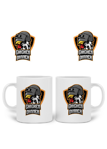 Кружка Пубг Пабг (Pubg) 330 мл горнятко керамічне (20259-1186) MobiPrint (219776231)