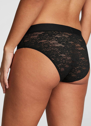 Черный демисезонный комплект (бюстье, трусики) Victoria's Secret