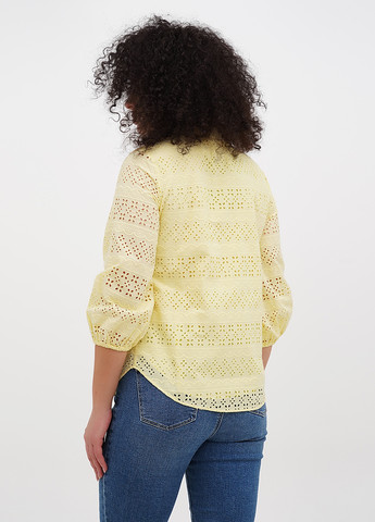 Жёлтая блуза No Brand