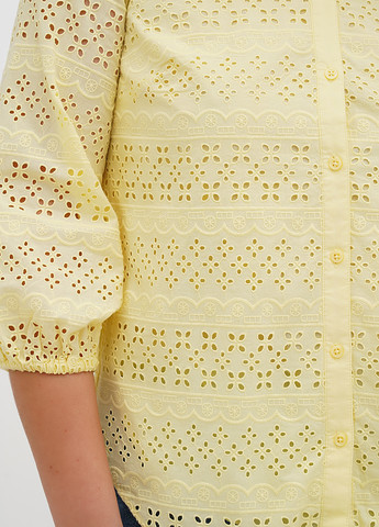 Жёлтая блуза No Brand