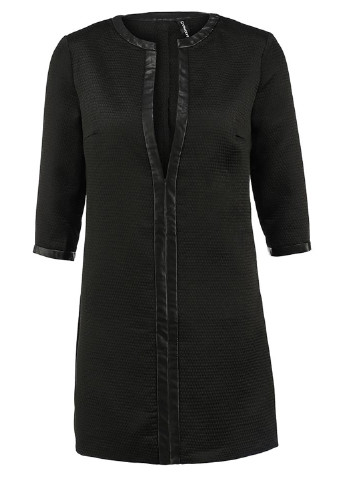 Черное кэжуал платье короткое Concept Club однотонное