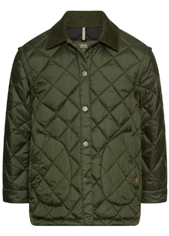 Оливковая (хаки) демисезонная куртка Camel Active Jacket