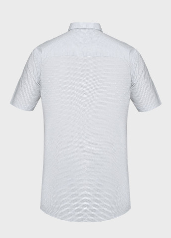 Светло-серая кэжуал рубашка с геометрическим узором Mexx