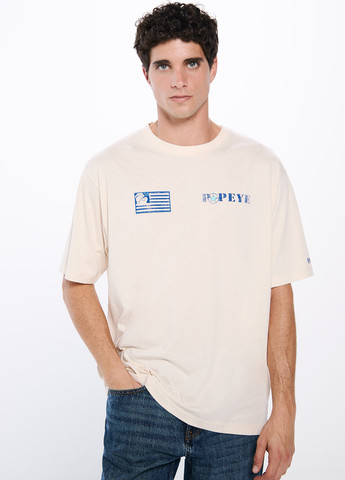 Белая футболка Springfield