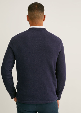 Темно-синий демисезонный свитер джемпер C&A